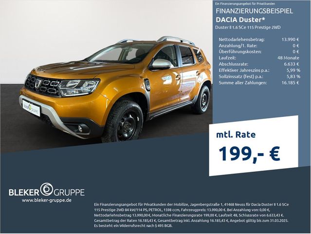 Dacia Duster II 1.6 SCe 115 Prestige 2WD