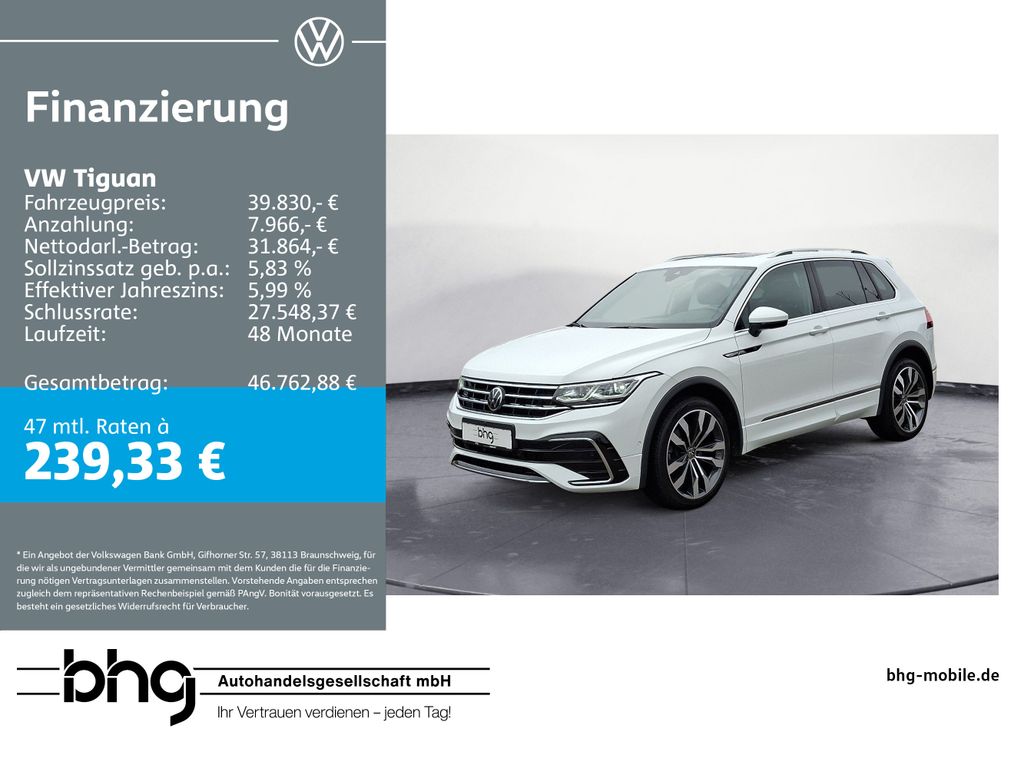 Tiguan R-Line 2,0 l TDI SCR 4MOTION 147