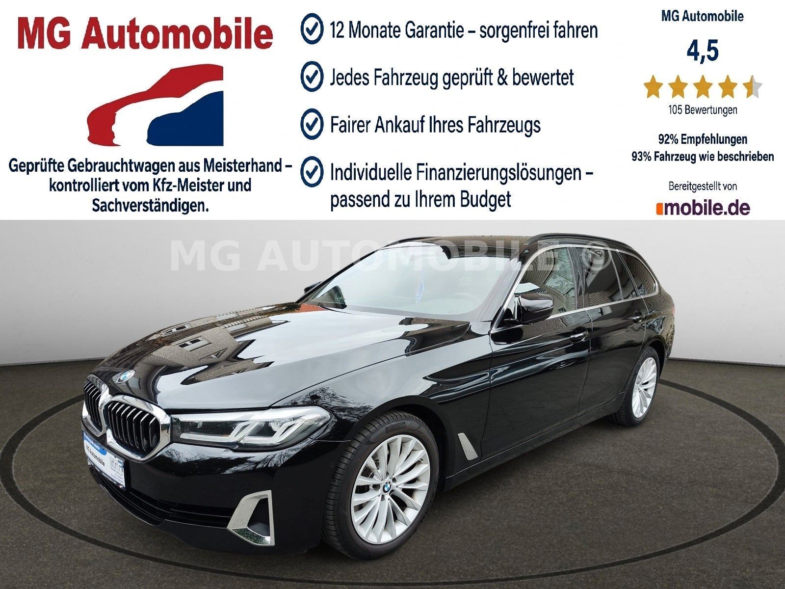 BMW 520d Touring Aut. Luxury Line 1.Hd LED-Scheinwer