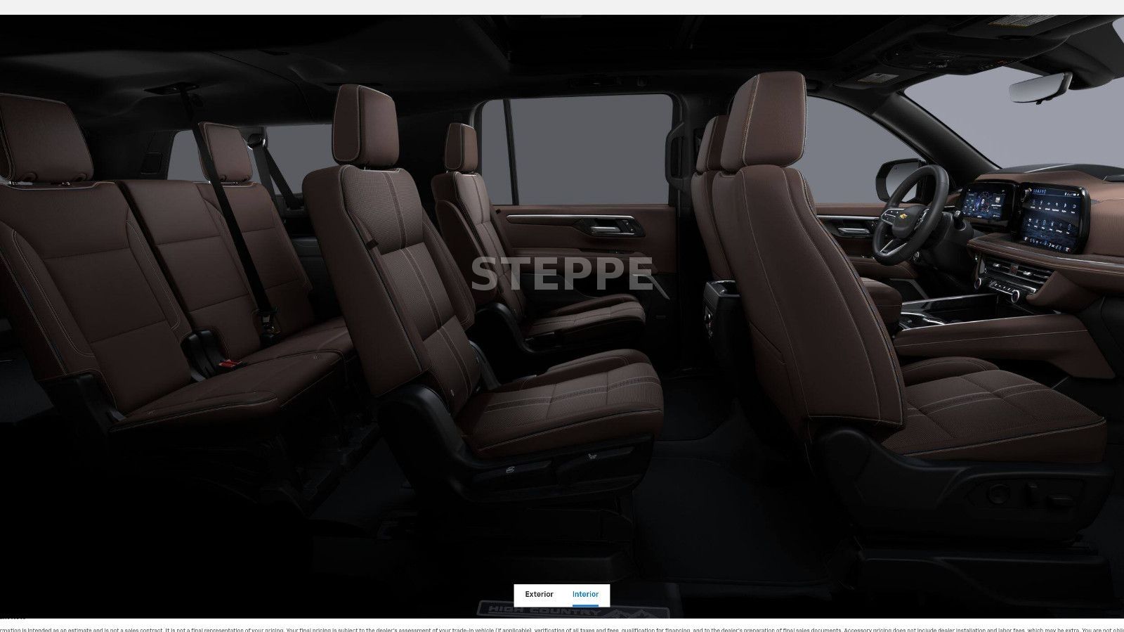 Chevrolet MY26 Suburban 6,2 High Country AHK  24" Luftfed.