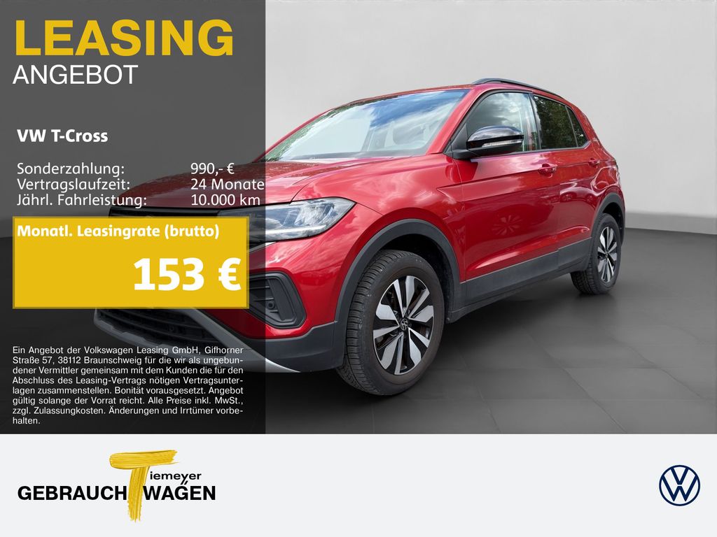 Volkswagen T-Cross 1.0 TSI GOAL ACC SITZHZG PDC LED