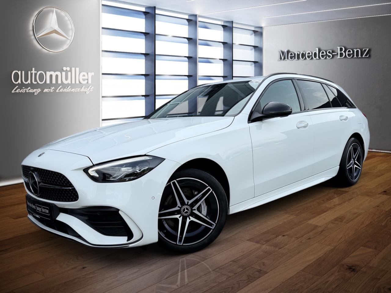 Mercedes-Benz C 300 e T AMG+NIGHT+DISTR+STNDHZ+MEMO+CARPL+KEYL
