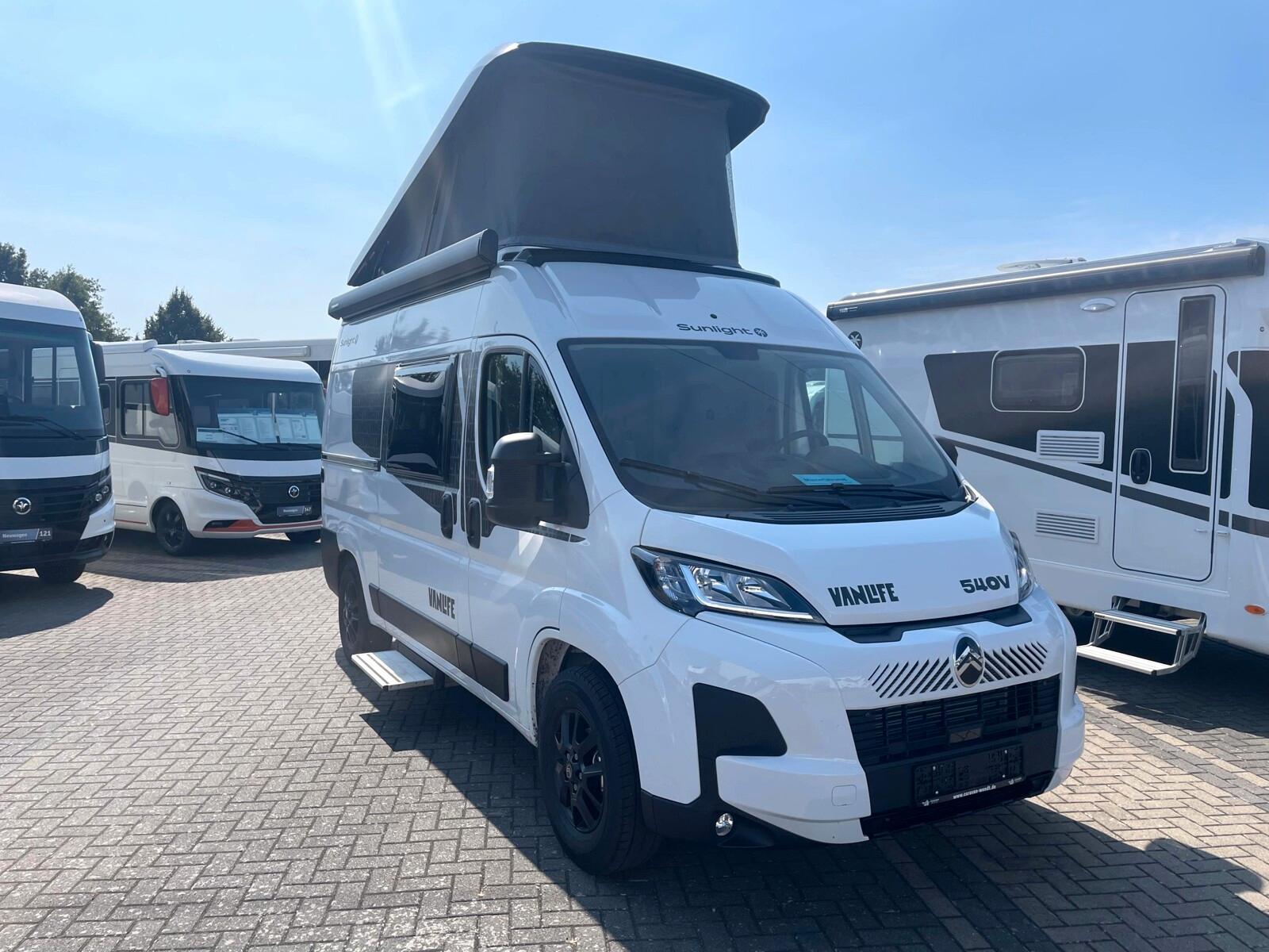 Sunlight Vanlife 540 -6.750EUR Schlafdach +Bettenumbau Si