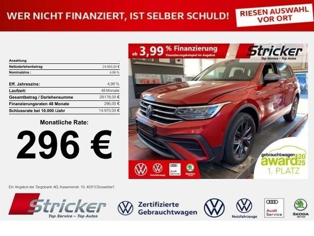 Volkswagen Tiguan Allspace Life 1.5TSI 296,-ohne Anzahlung