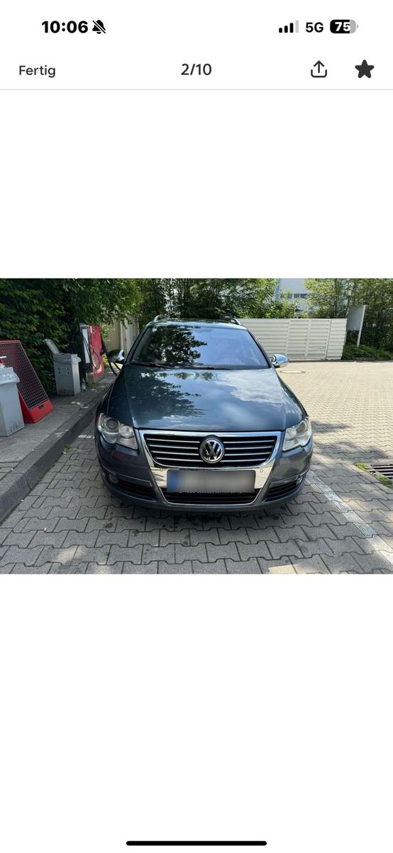 Volkswagen Passat 2008 — rear view