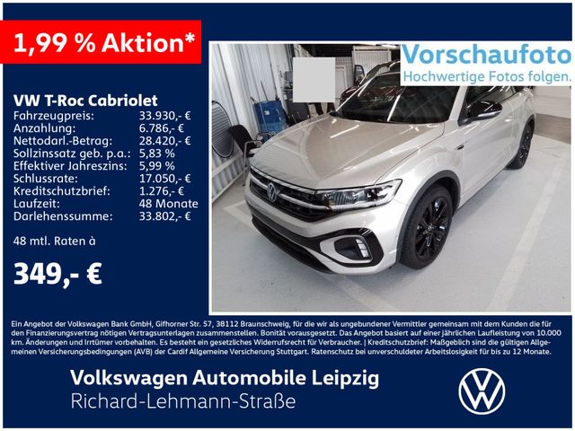 Volkswagen T-Roc Cabriolet R-Line 1.5 TSI OPF DSG *AHK*Blac