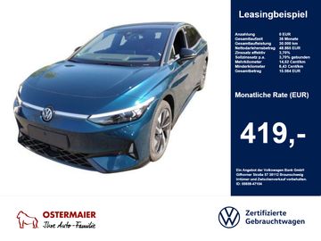 Volkswagen Leasingangebot: Volkswagen ID.7 GTX 340PS 4M NP.77T ACC.5J-G.WÄRMEPUMPE.AHK