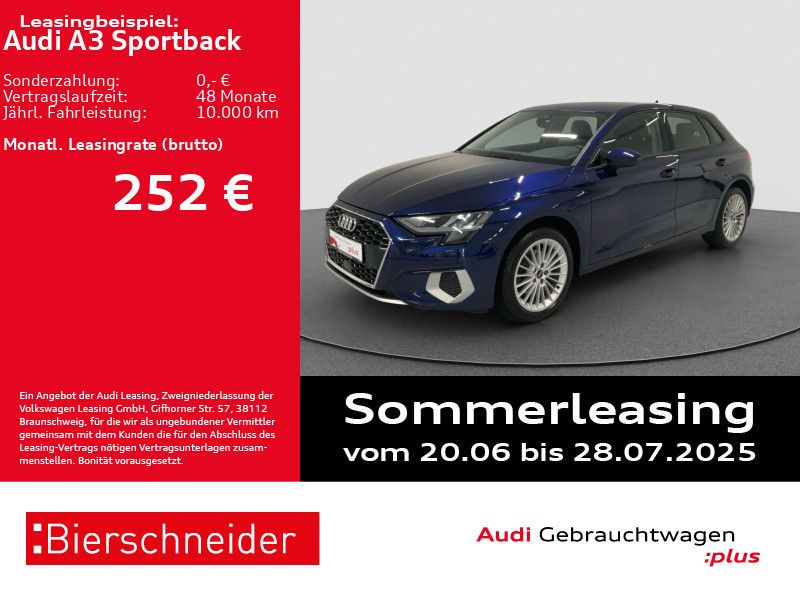 Audi A3 Sportback 35 TFSI advanced GRA PDC SHZ VC 5J.