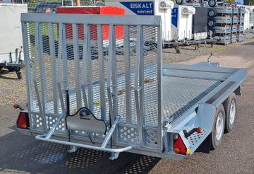 Brenderup MT 3651 Open Trailer Steel Floor