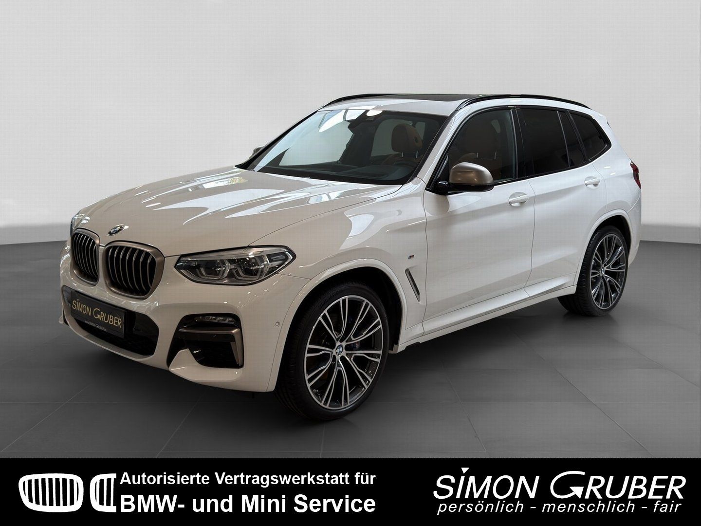 BMW X3 M40d Innovation Pano Leder Hifi AHK 21 Zoll