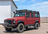 Land Rover Defender 110 SE Station Wagon Restauriert - rote Land Rover Defender