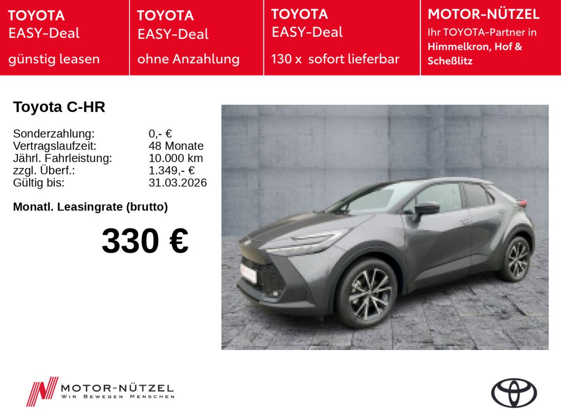 Toyota C-HR Teamplayer Plug-In *SOFORT VERFÜGBAR*
