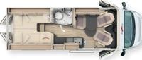 Malibu Van first class - two rooms 640 LE RB Fiat