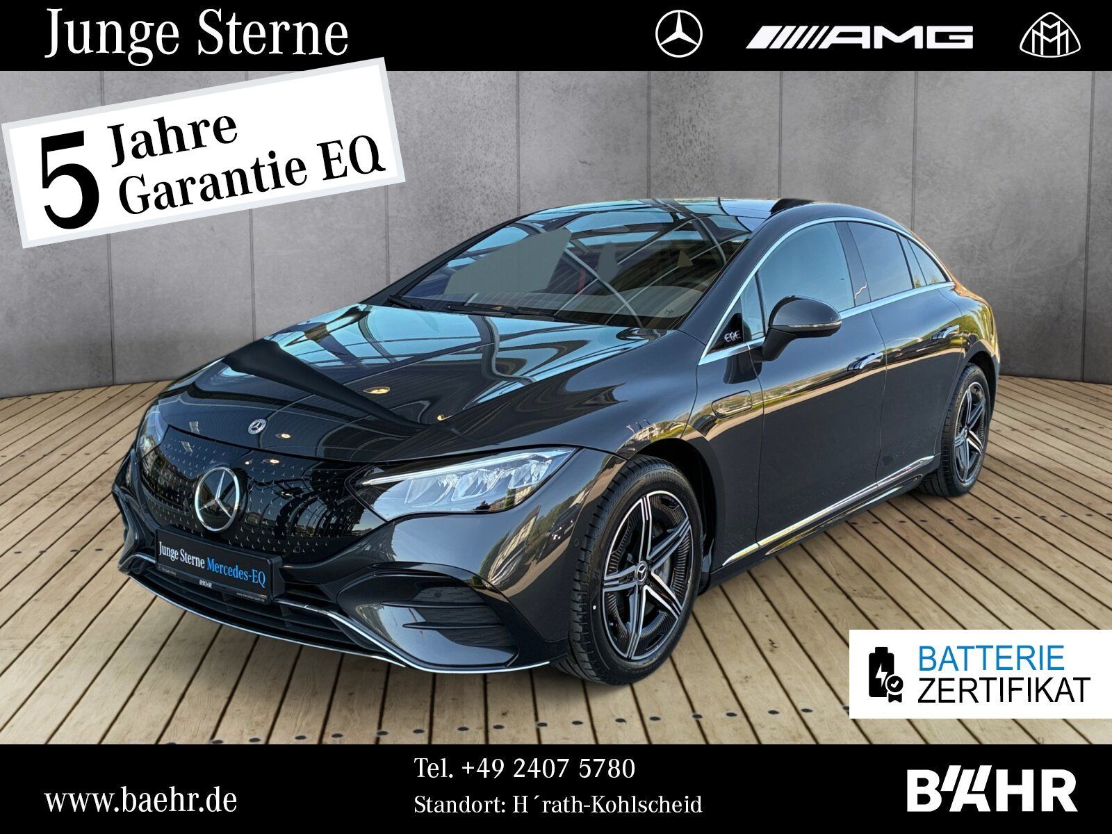 MERCEDES-BENZ EQE 500 4M AMG/Pano/"Flex-Bonus"/Totwinkel/RFK