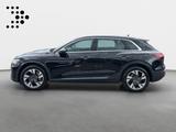 Audi Q8 e-tron 55 advanced*LED*AHK*VIRTUAL*HUD*NAVI-P - Audi Q8 e-tron mit Elektro-Antrieb: Schwarz