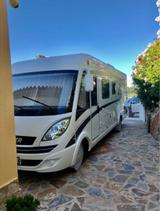 HYMER / ERIBA / HYMERCAR Hymer B 704 PremiumLinie, Hubstützen-Anlage usw. - HYMER / ERIBA Etagenbett