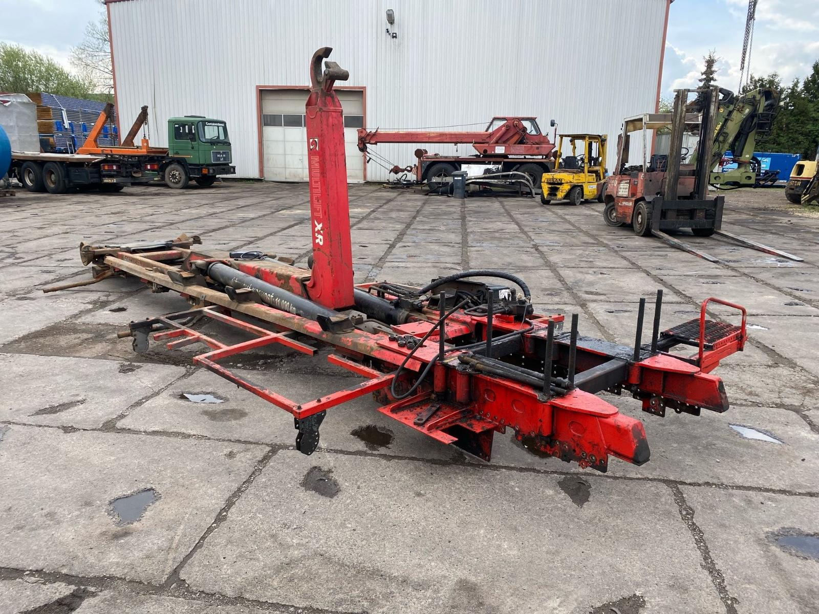 Iveco Nur Aufbau Multilift HIAB + Krankonsole