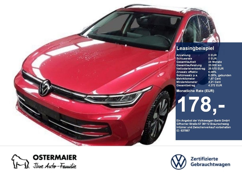 Volkswagen Golf VIII Variant GOAL 1.5TSI 150PS ACC.5J-G.ARE