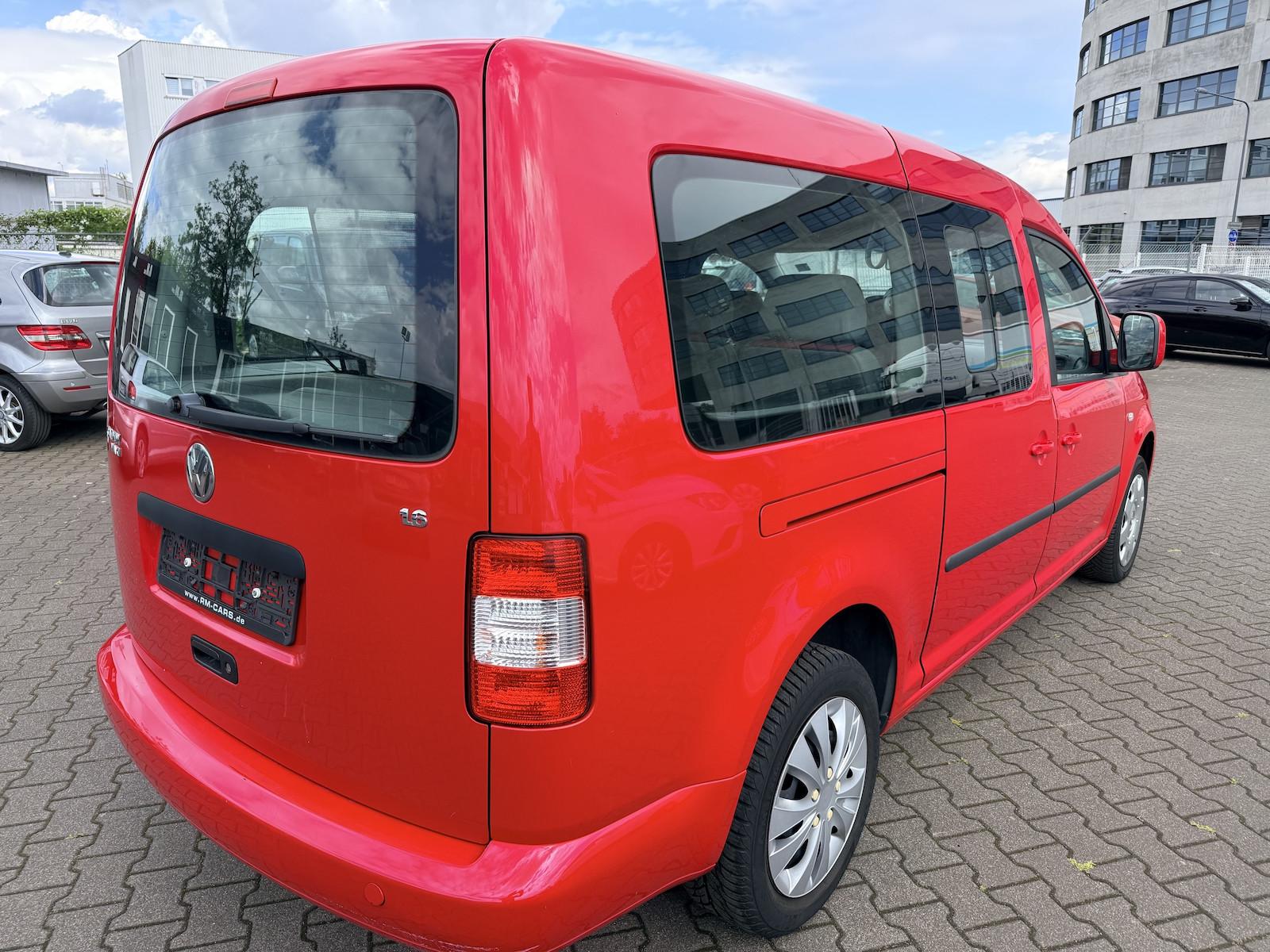 Volkswagen Caddy Maxi 1.6 Maxi Life/7Sitze/1Hand/Scheckh.