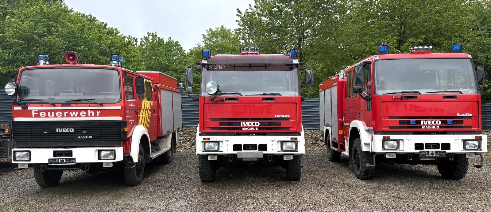 Iveco FF95E18W LF 8/6 Löschfahrzeug Tank Pumpe Single