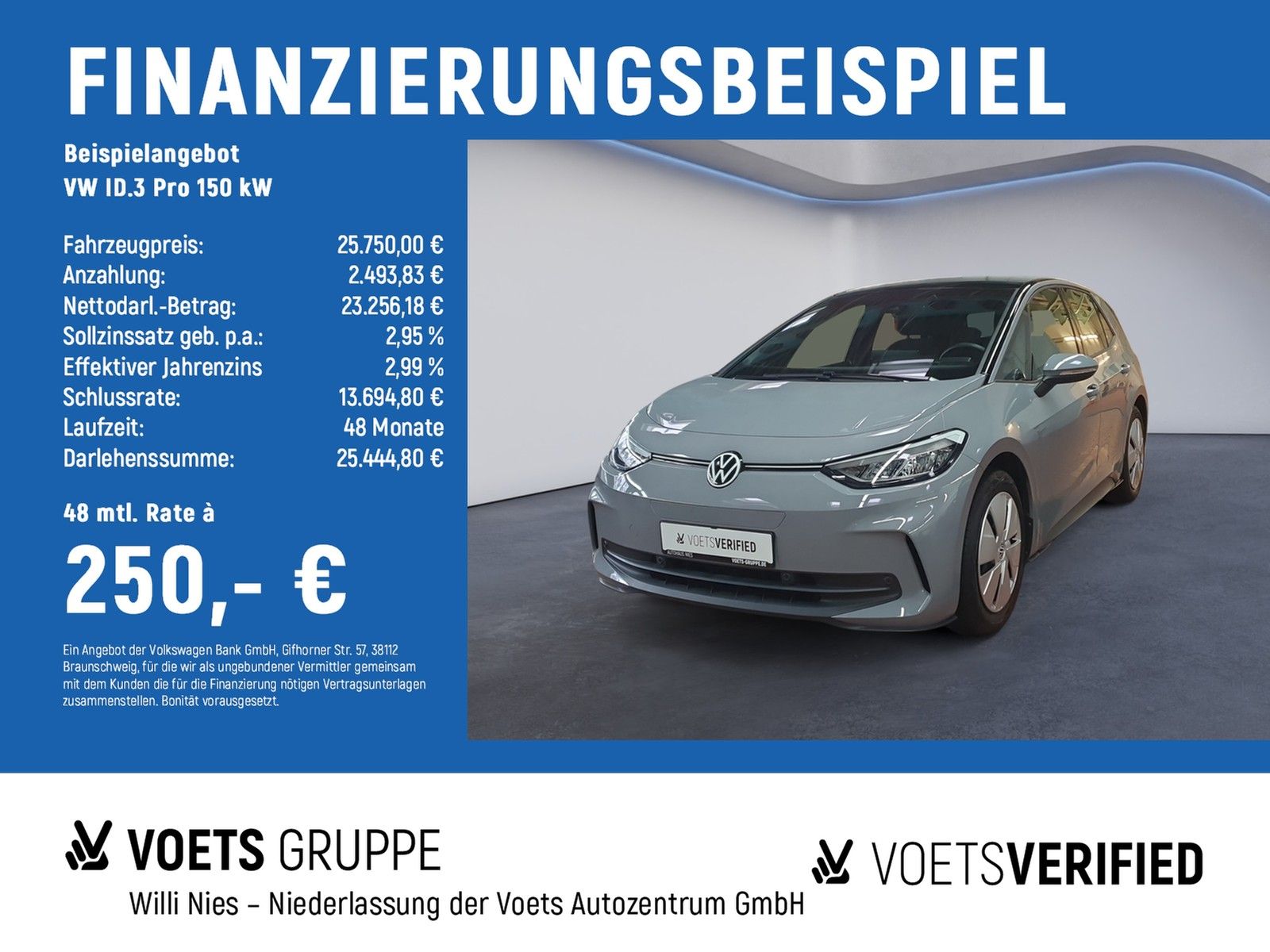 Volkswagen ID.3 Pro 150 kW LED+KLIMA+GRA