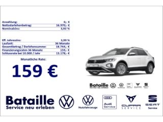 VW T-Roc 1.0 TSI Life Navi LED APP SHZ Klima