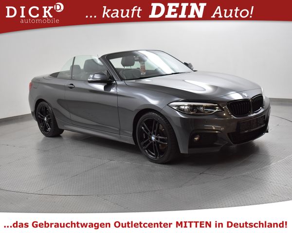 BMW 220d Cabrio M Sport/PAKET>SHADOW+LED+SHZ+H&K+DAB