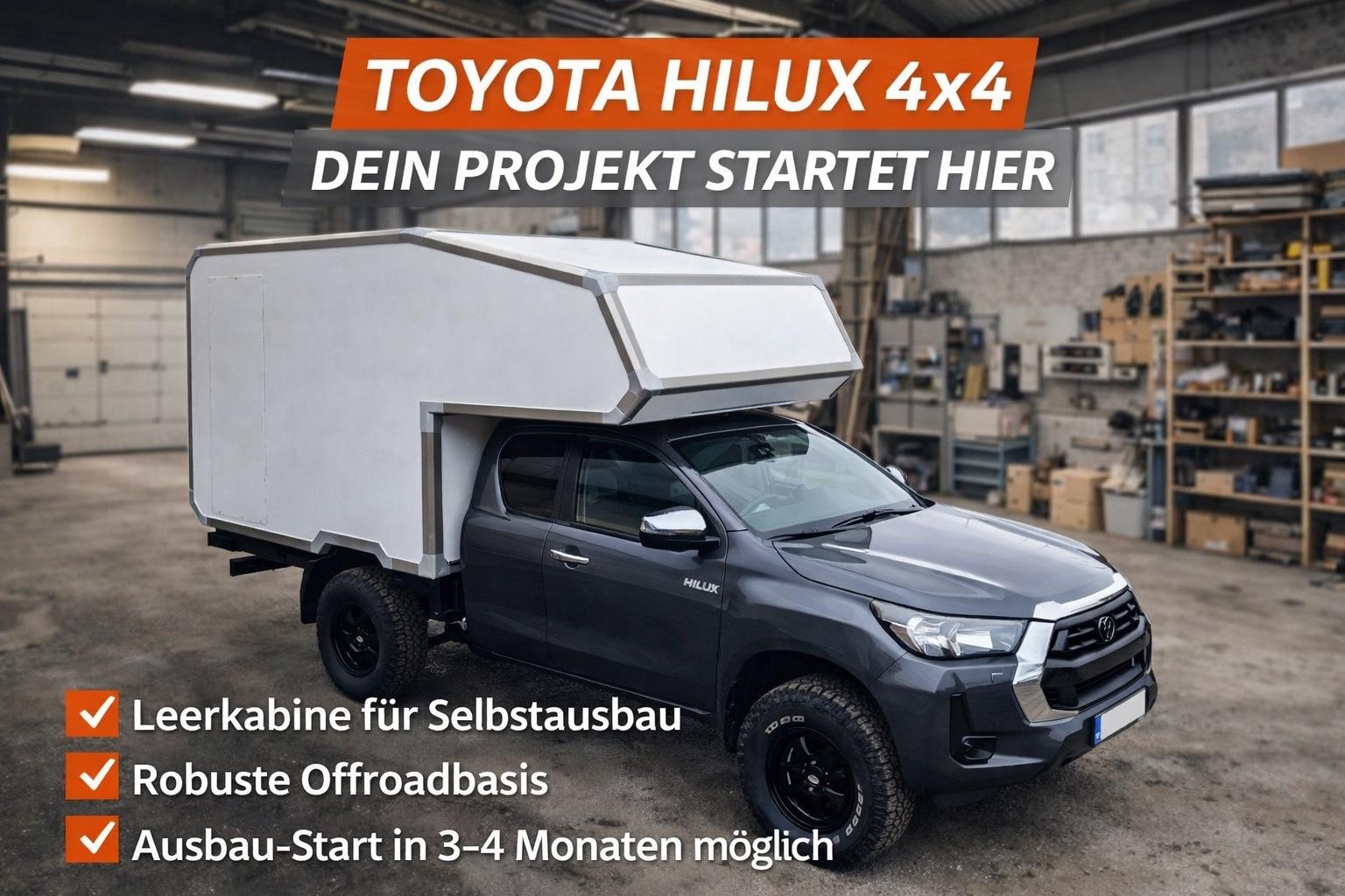 Toyota Hilux 2.8l Automatik + Leerkabine