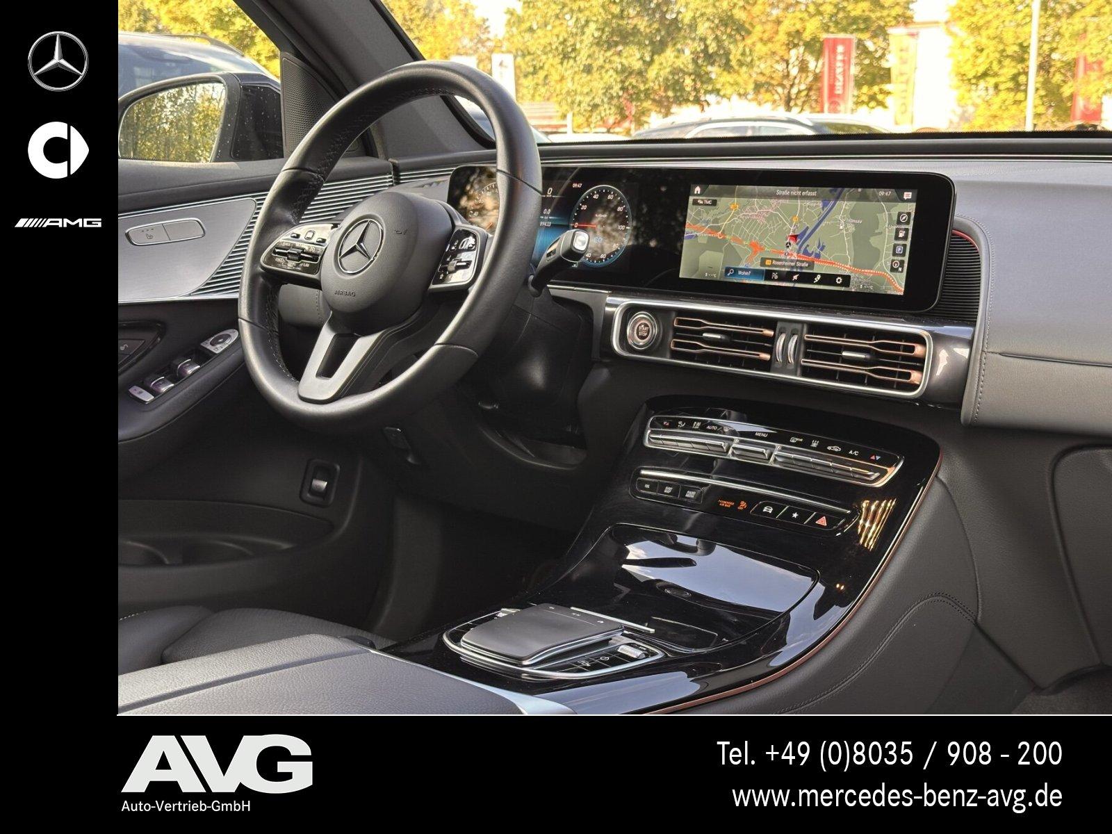Mercedes-Benz EQC 400 4M MBUX MBEAM RFK CarPlay DAB EASY-P 19", миниатюра 9