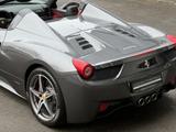 Ferrari 458 Italia Spider 1-Hand | Carbon Keramik Kamera - graue Ferrari 458