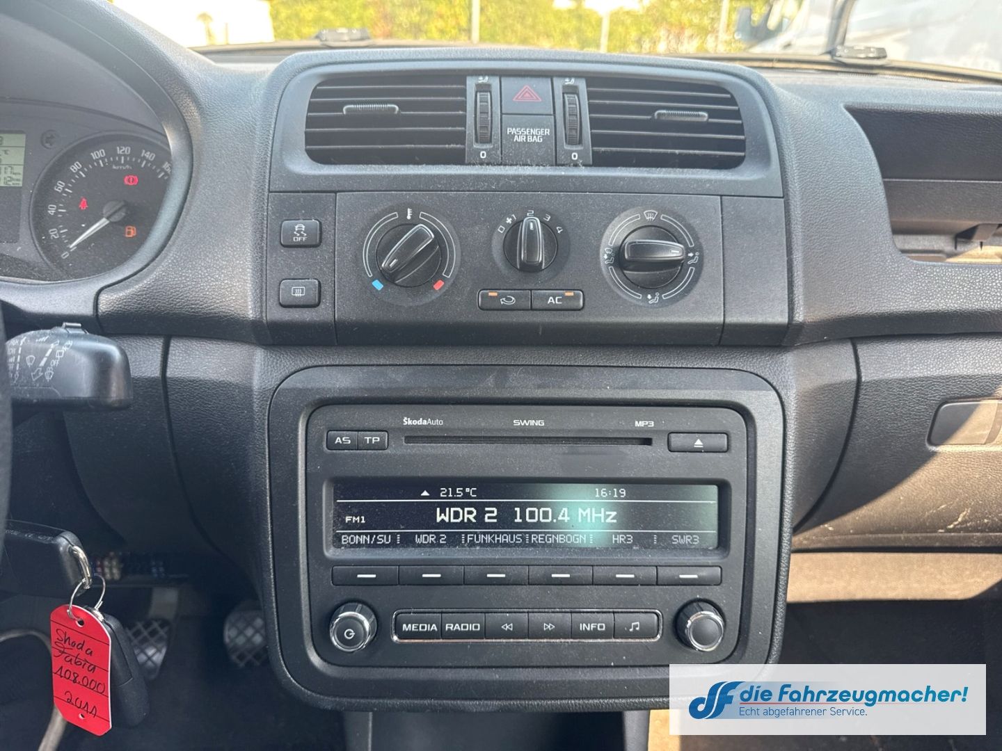 Fahrzeugabbildung SKODA Fabia Special Klima MP3 CD Radio *EXPORT