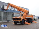 Mercedes-Benz 2222 6x4, Ruthmann, 28m³, 3. Sitz, Blattfederung - Mercedes-Benz 1986