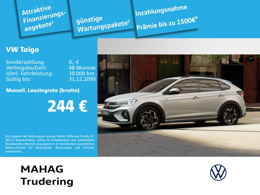 Volkswagen Taigo 1.5 TSI R-Line IQ.Light IQ.Drive Navi Park