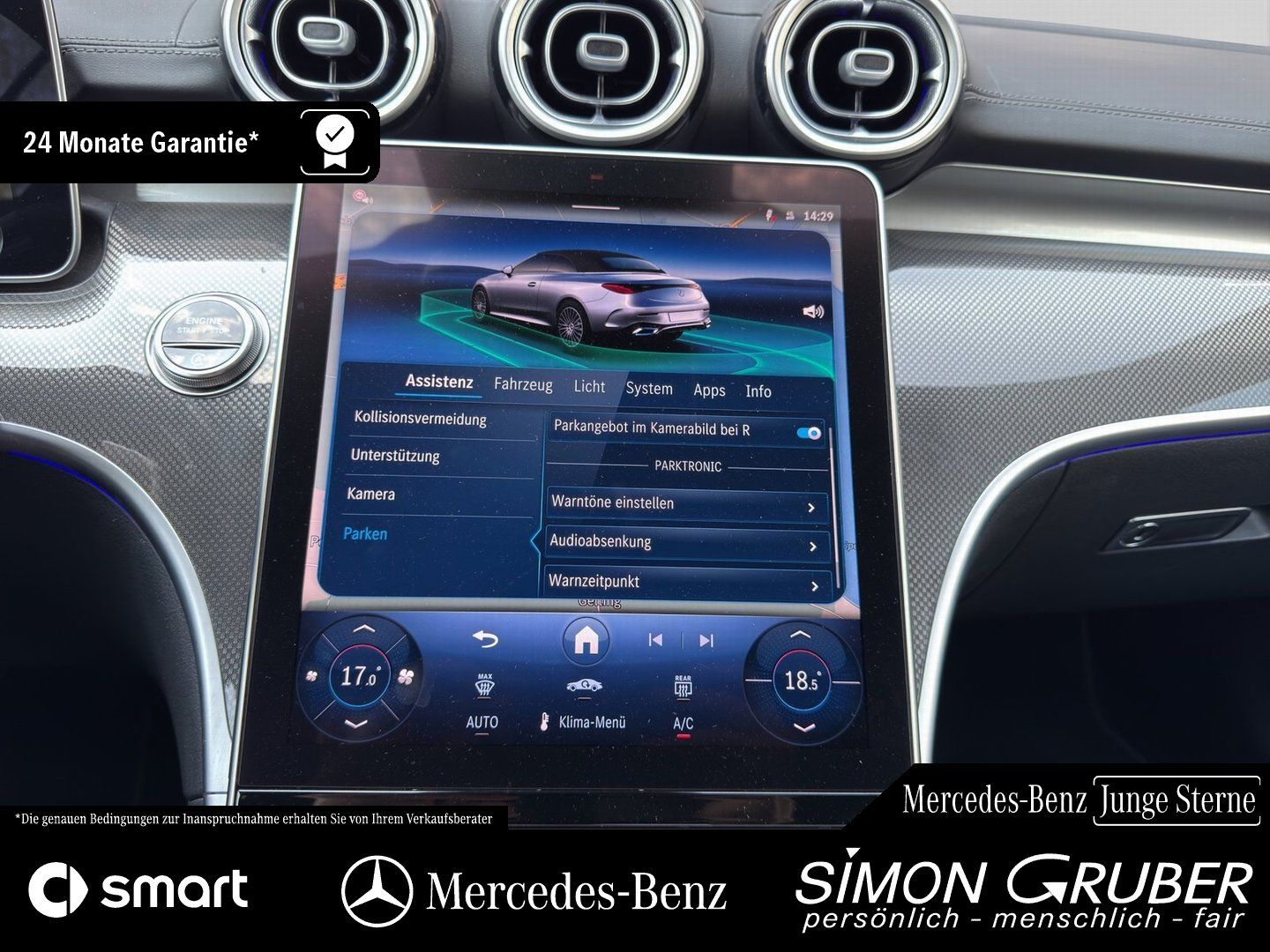 Fahrzeugabbildung Mercedes-Benz CLE 200 Cabrio AMG Ambi+ KeyGo Memo 19Zoll
