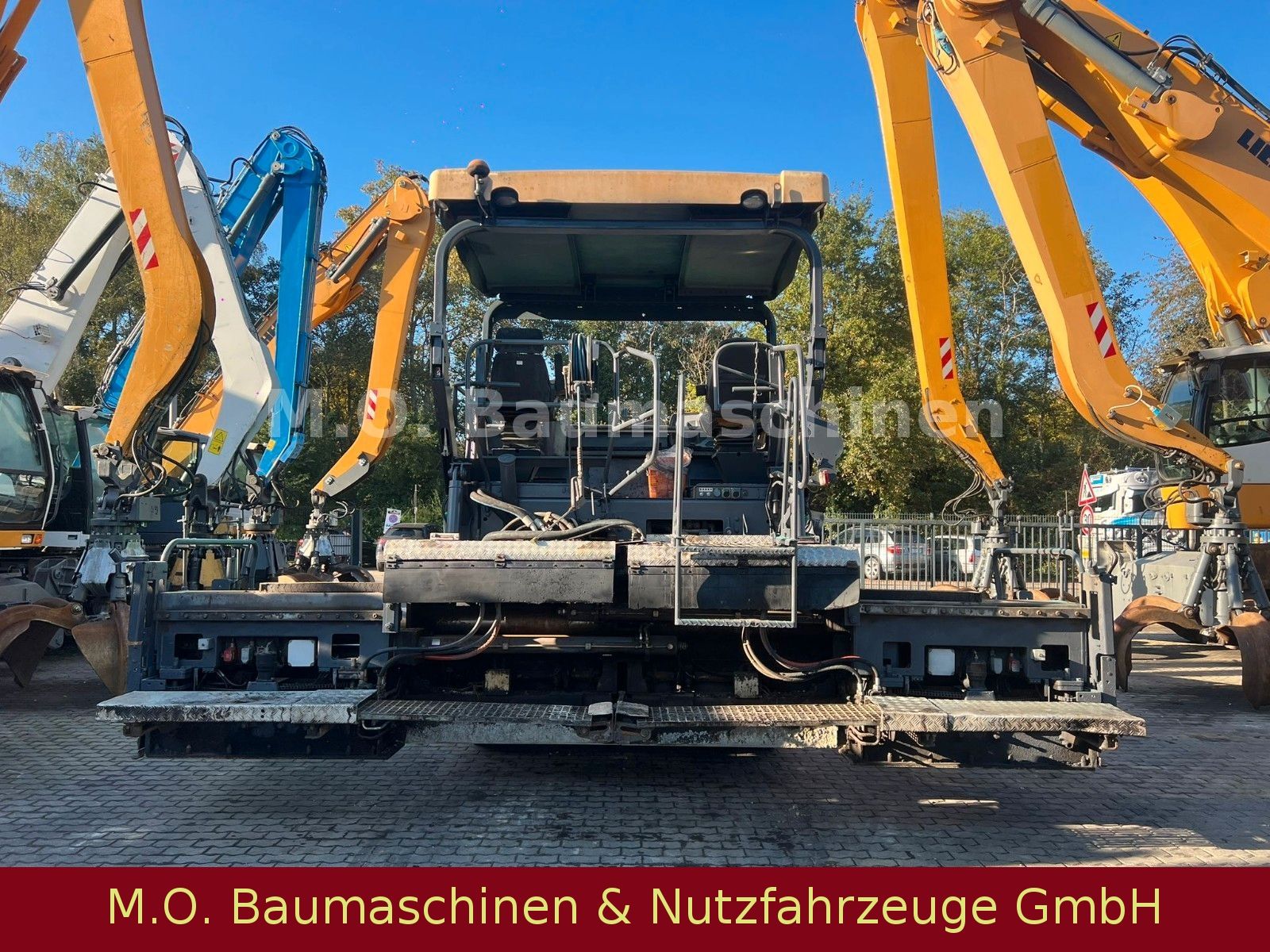 Fahrzeugabbildung Vögele Super 1800-2 / 2x Display / 2x Sensor /2x 50 cm/