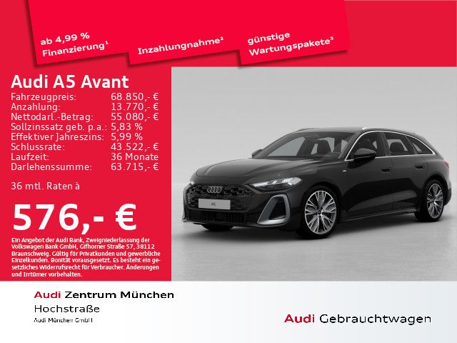 Audi A5 Avant TDI S line 150 kW S tronic