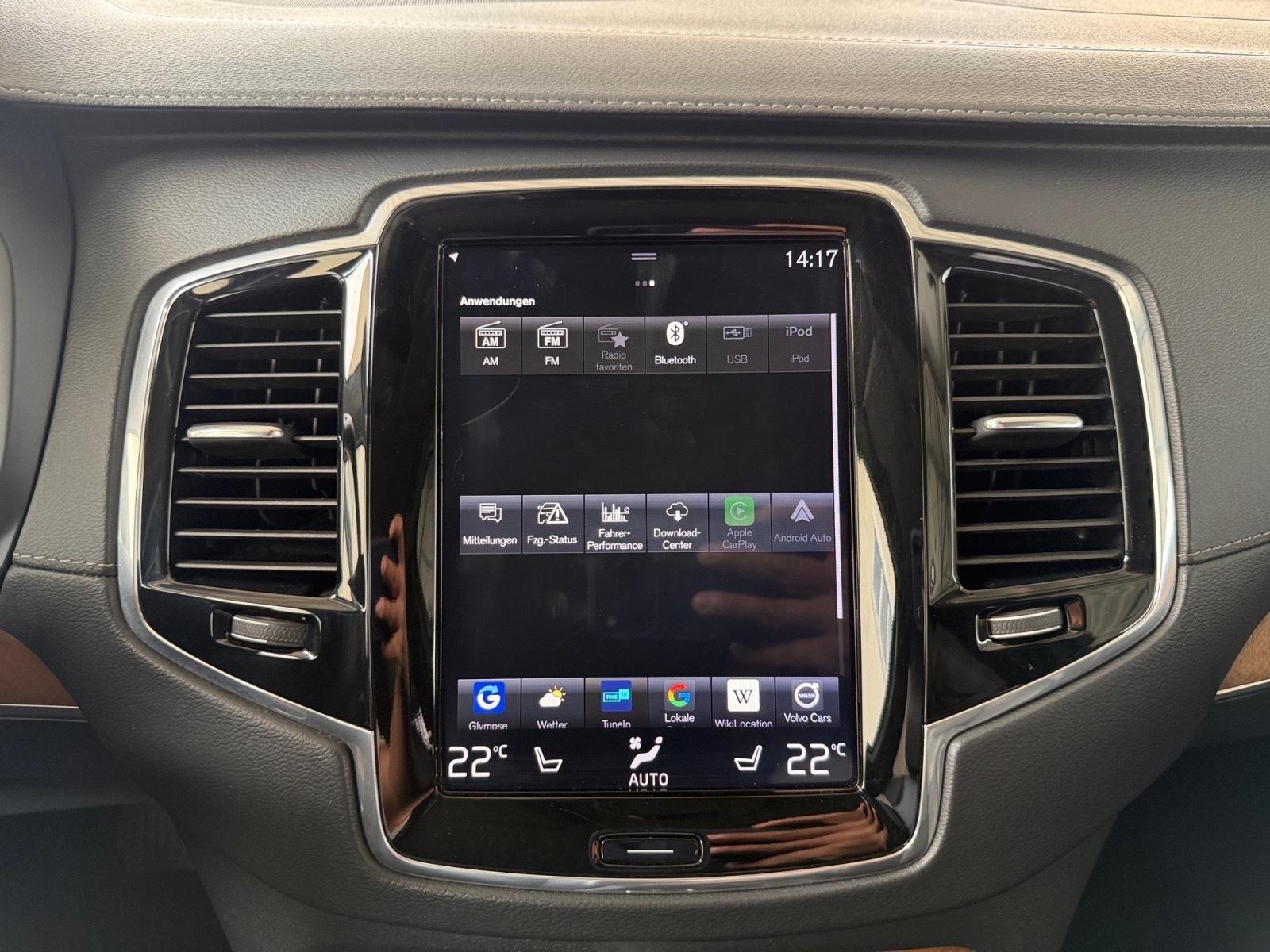 Volvo XC90 2.0 D5 Inscription AWD LEDER KAM LED CARPLA