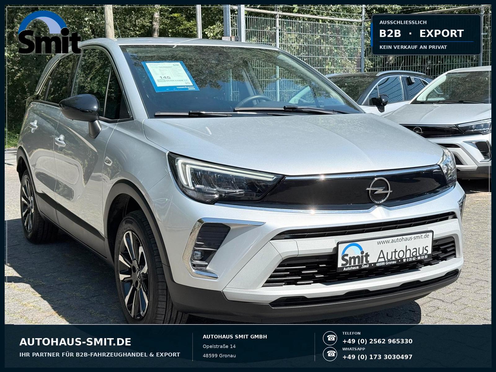 Opel Crossland (X)Crossland 1.2 Turbo Elegance LED NAVI KAMERA PDC