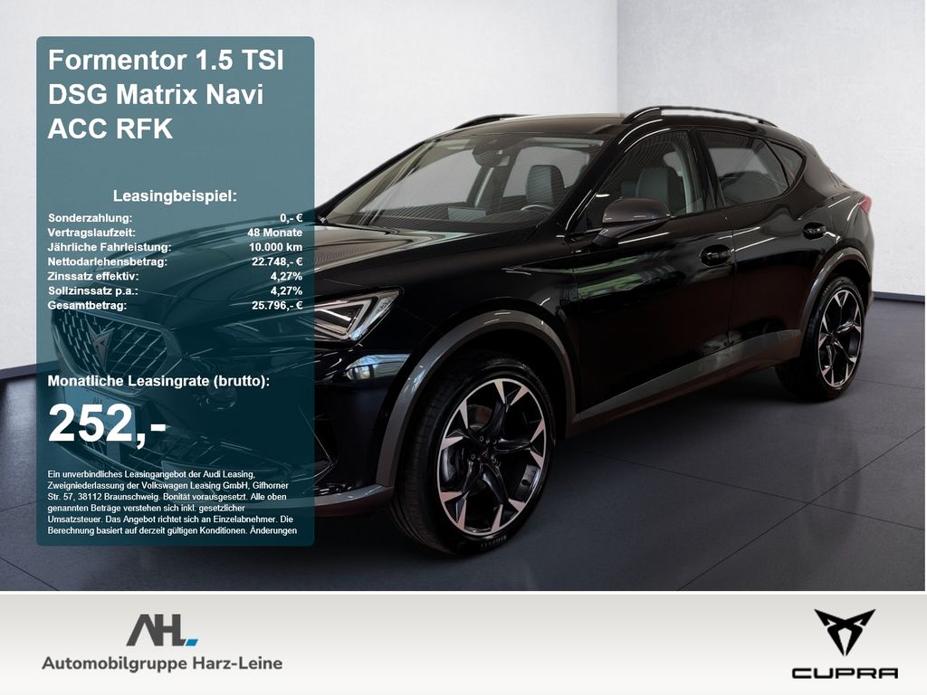 Formentor 1.5 TSI DSG Matrix Navi ACC RFK ACC LM