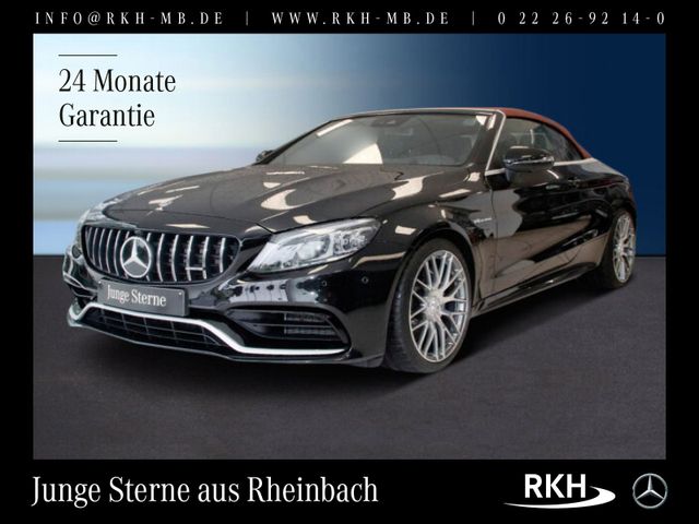 Mercedes-Benz AMG C 63 Cabrio Verdeck Rot/Multib/360°/Abgasanl