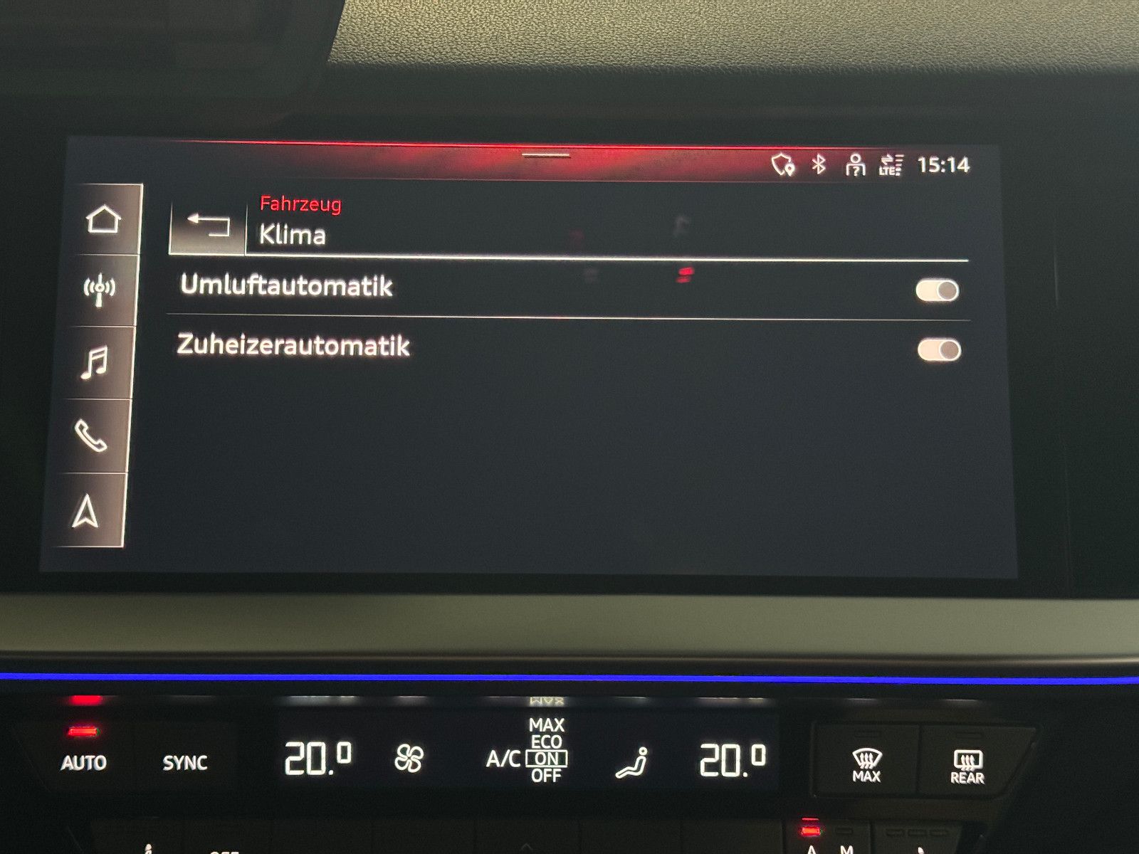 Fahrzeugabbildung Audi A3 40 TDI LIM. QUATTRO 3X S-LINE RS3 S-SITZE B&0