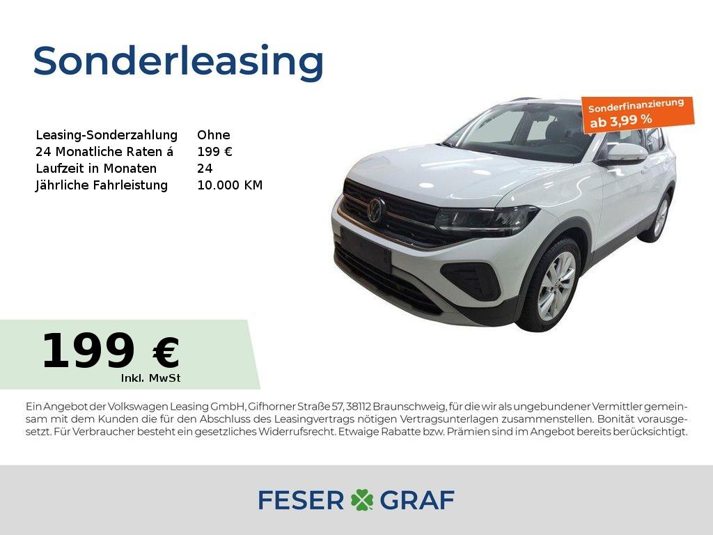 Volkswagen T-Cross 1.0 TSI Life ACC AHK LED Navi Sitzh. 17"
