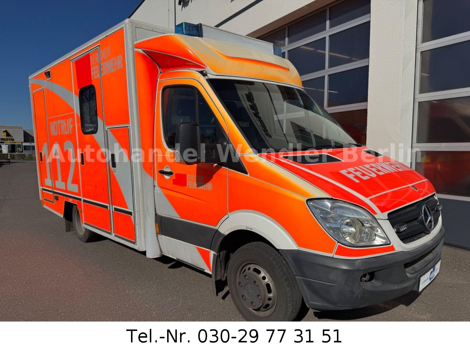 Mercedes-Benz Sprinter 516 CDI RTW Fahrtec mit Trage + Sessel