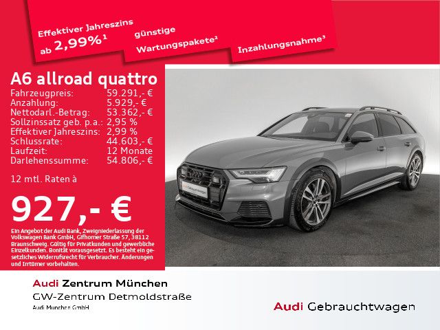 Audi A6 allroad 50 TDI qu. tiptr. Pano/AHK/B&O/HuD/HD