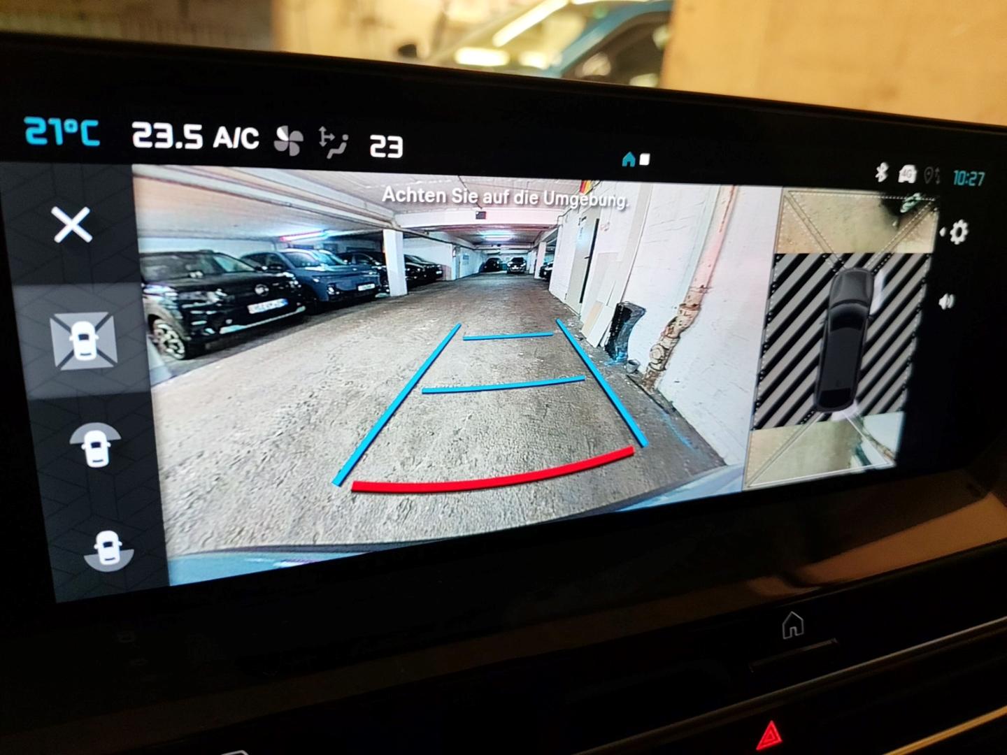 Citroën C4 MAX Hybrid AT Techno-Paket Dach schwarz Winte