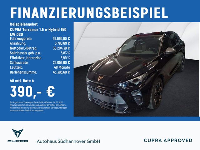 CUPRA Terramar 1.5 e-Hybrid 150 kW DSG NAVI+HuD+SHZ   