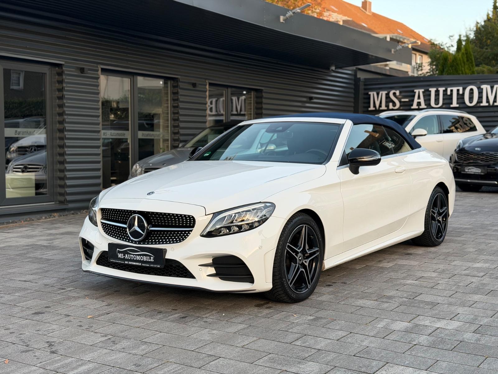 Mercedes-Benz C 200 Cabrio-AMG Line-LED-Airscarf-MOPF