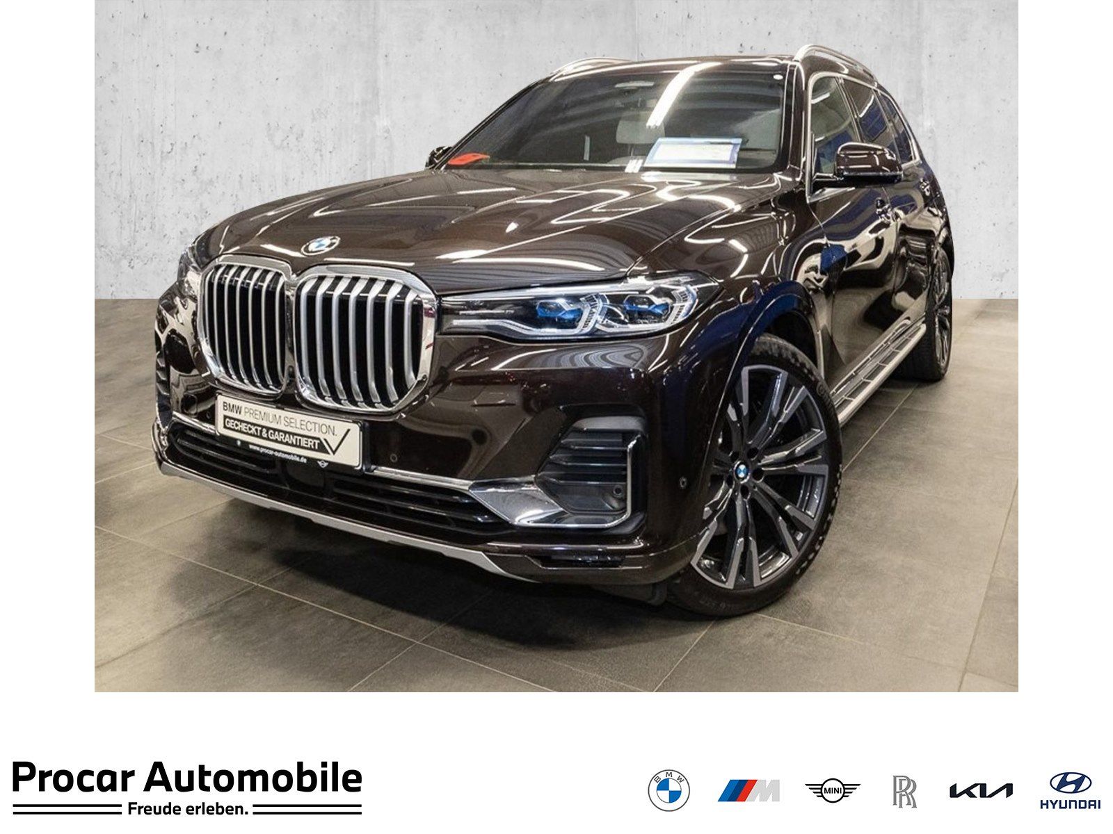 BMW X7 xDrive40i HuD+Pano+AHK+Standheizg.+Laser+Mass