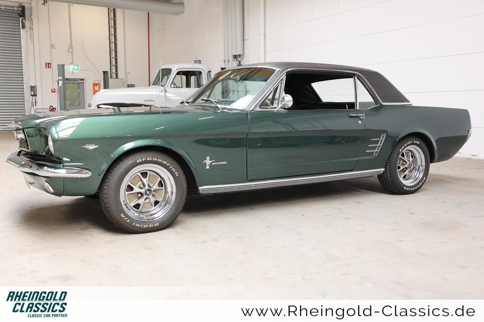 Ford Mustang 289 Coupé V8 Bullitt Green, Automatik
