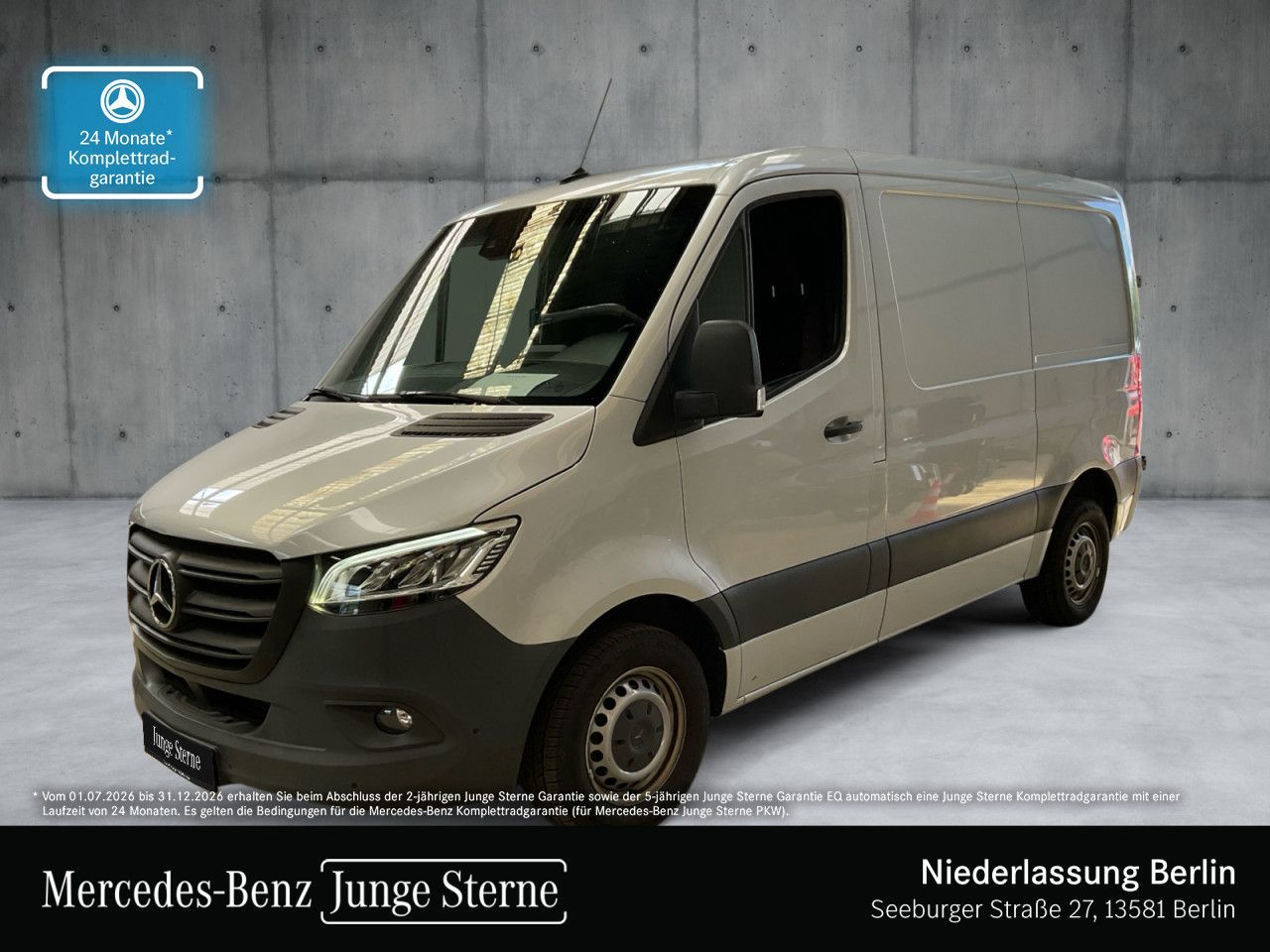Mercedes-Benz Sprinter 314 CDI KA Kompakt 9G+Klima+Navi+MBUX
